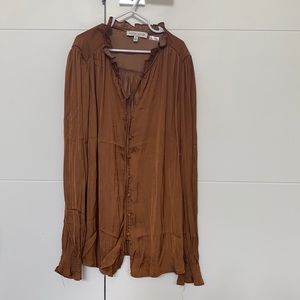 New without tags Chestnut boho blouse